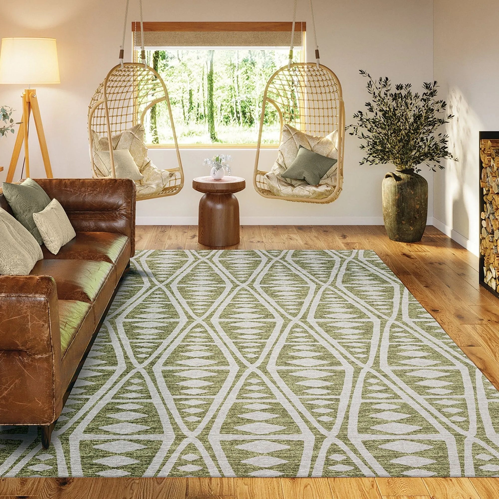 Sedona SN6 Moss Rug - Baconco