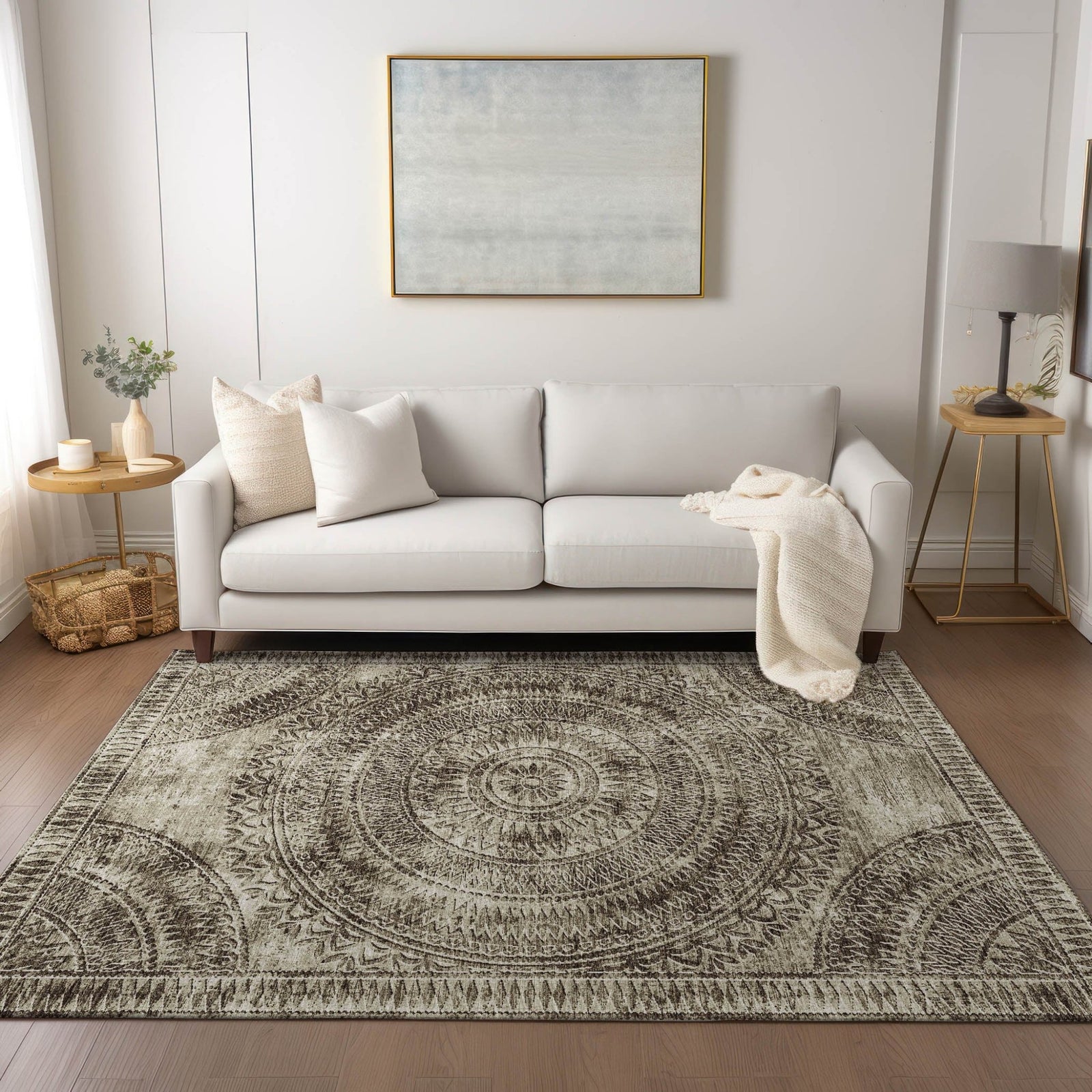 Sedona SN7 Taupe Rug - Baconco