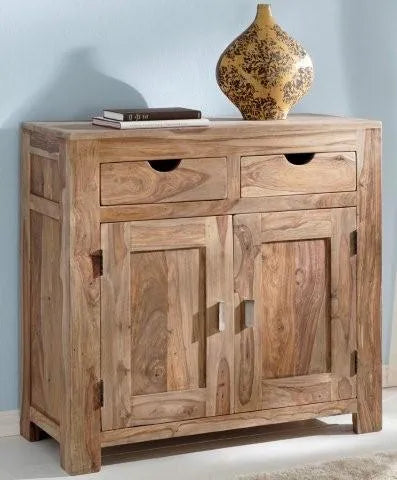 Sheesham 2 Dwr 2 Dr Sideboard - Baconco