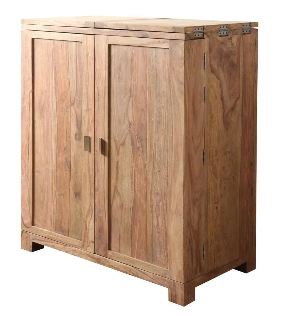 Sheesham Bar Cabinet - Baconco