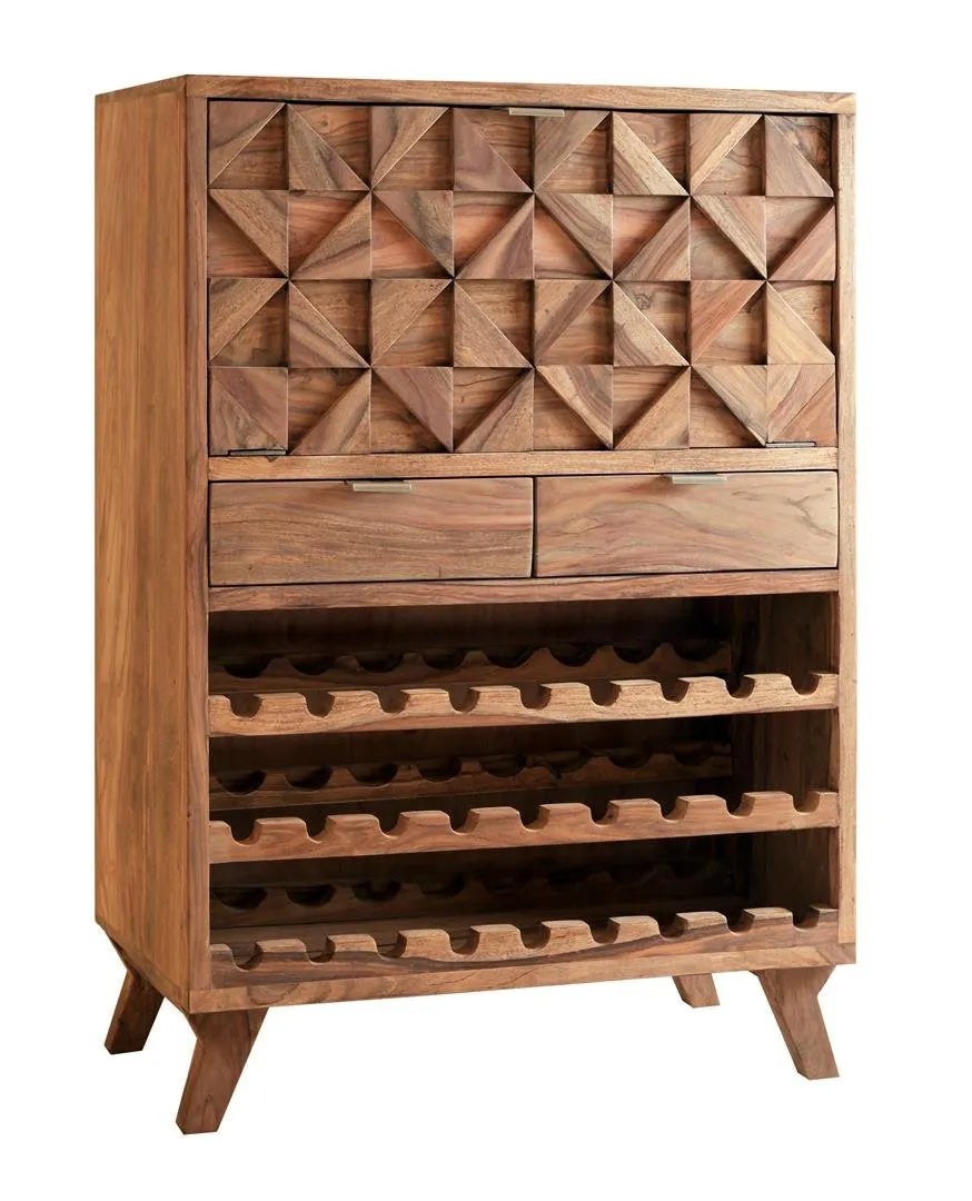 Sheesham Wine Cabinet - Baconco