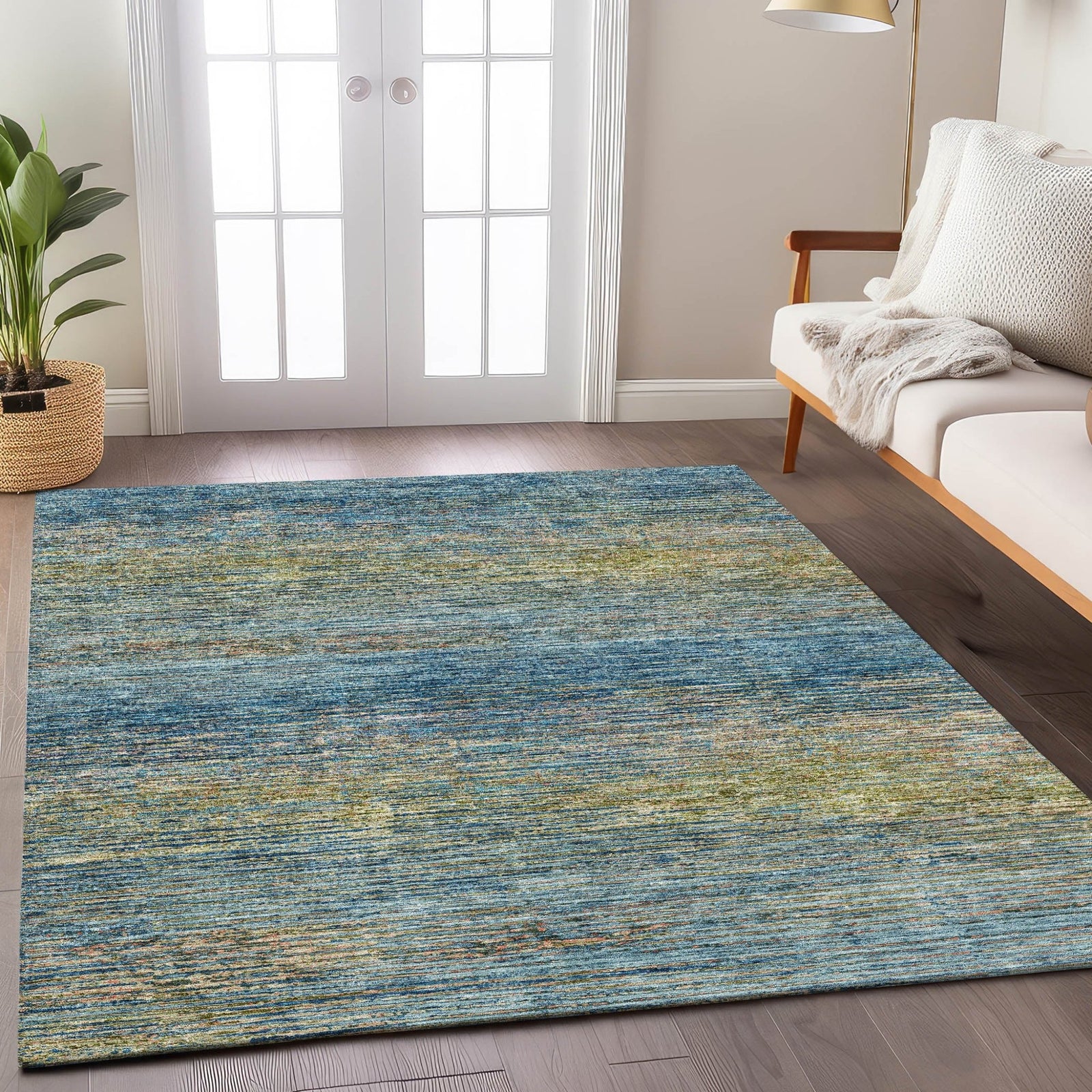 Trevi TV1 Denim Rug - Baconco