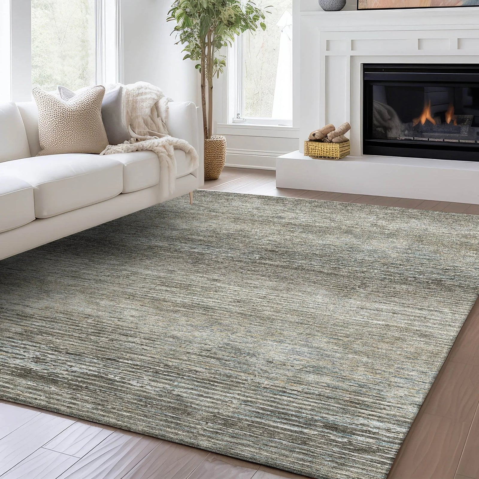 Trevi TV1 Taupe Rug - Baconco