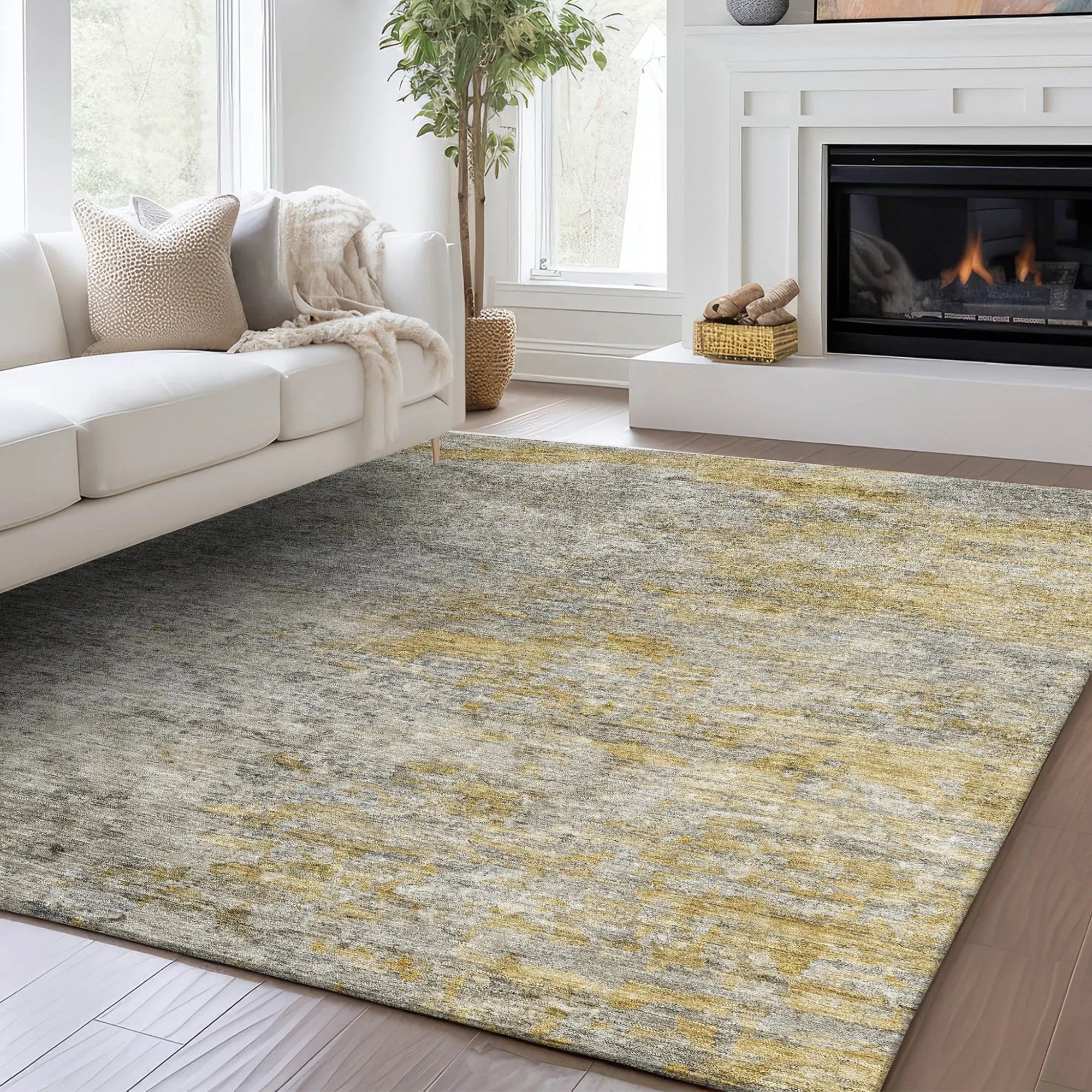 Trevi TV13 Grey Rug - Baconco