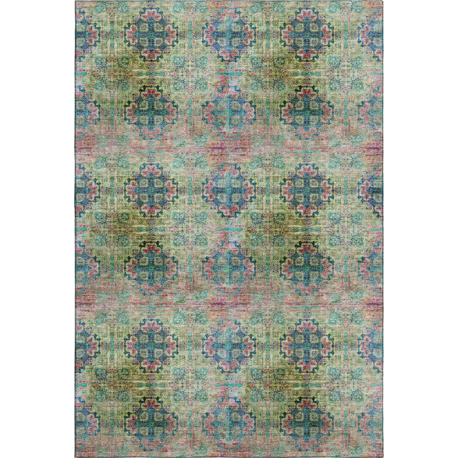 Trevi TV16 Green Rug - Baconco