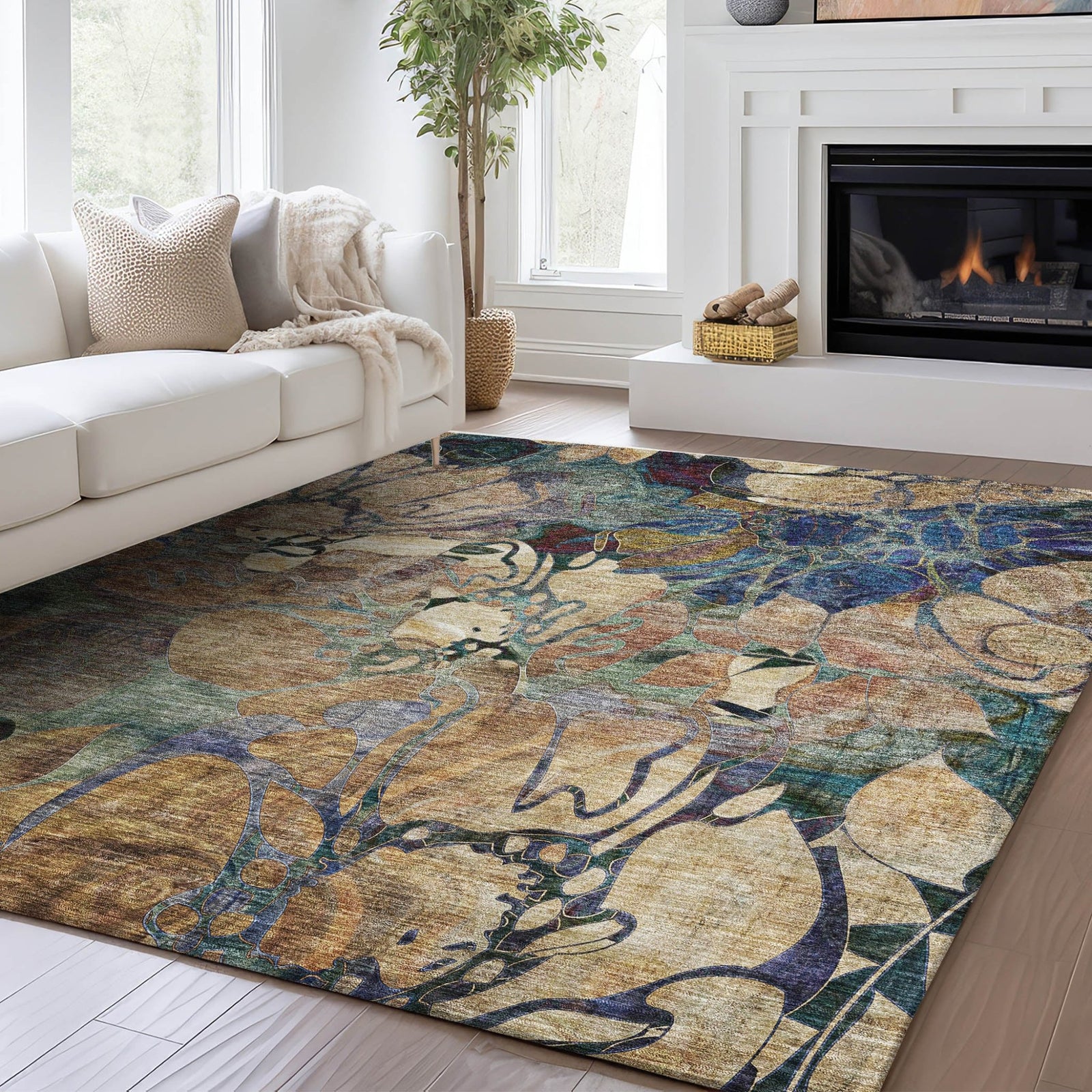 Trevi TV17 Beige Rug - Baconco