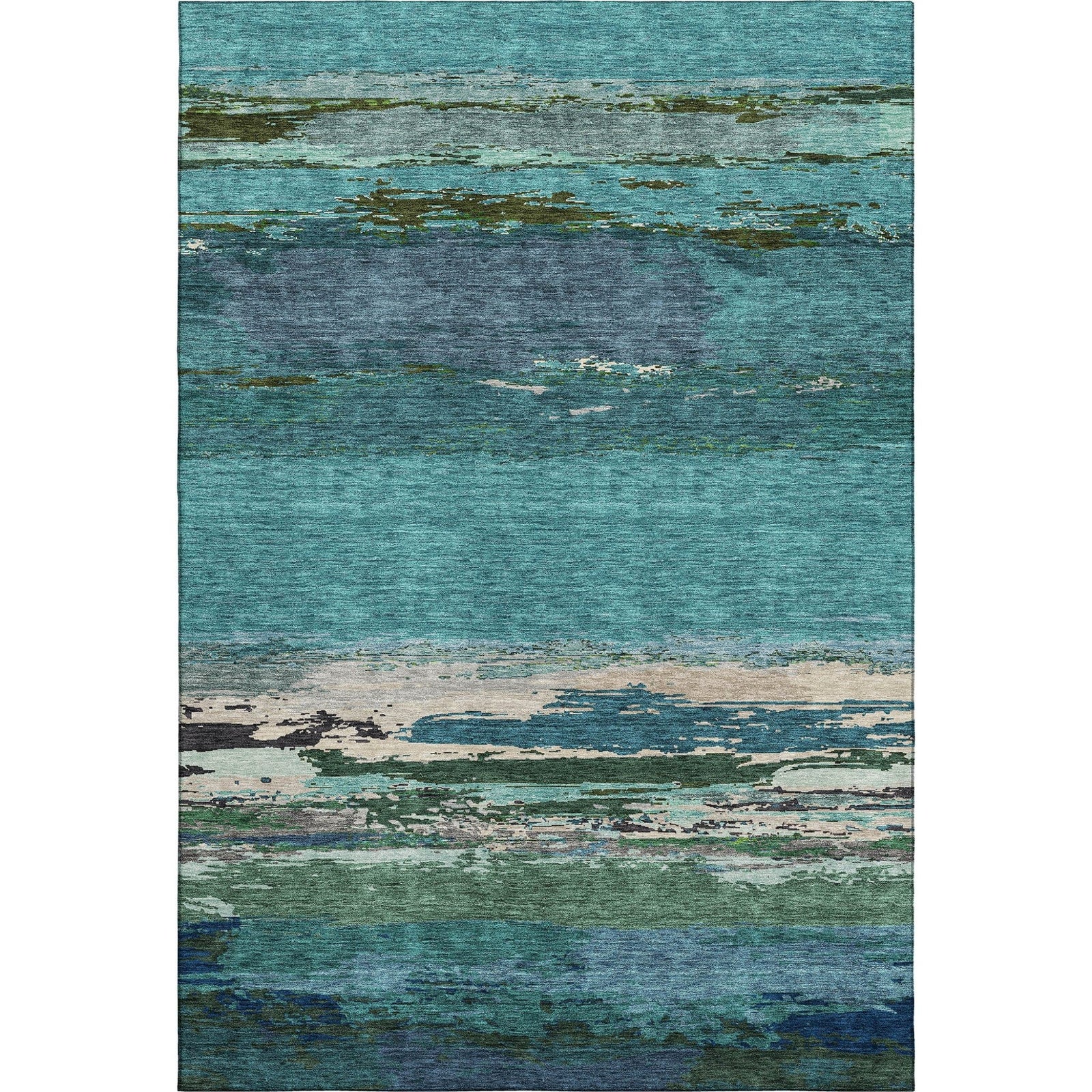 Trevi TV8 Teal Rug - Baconco