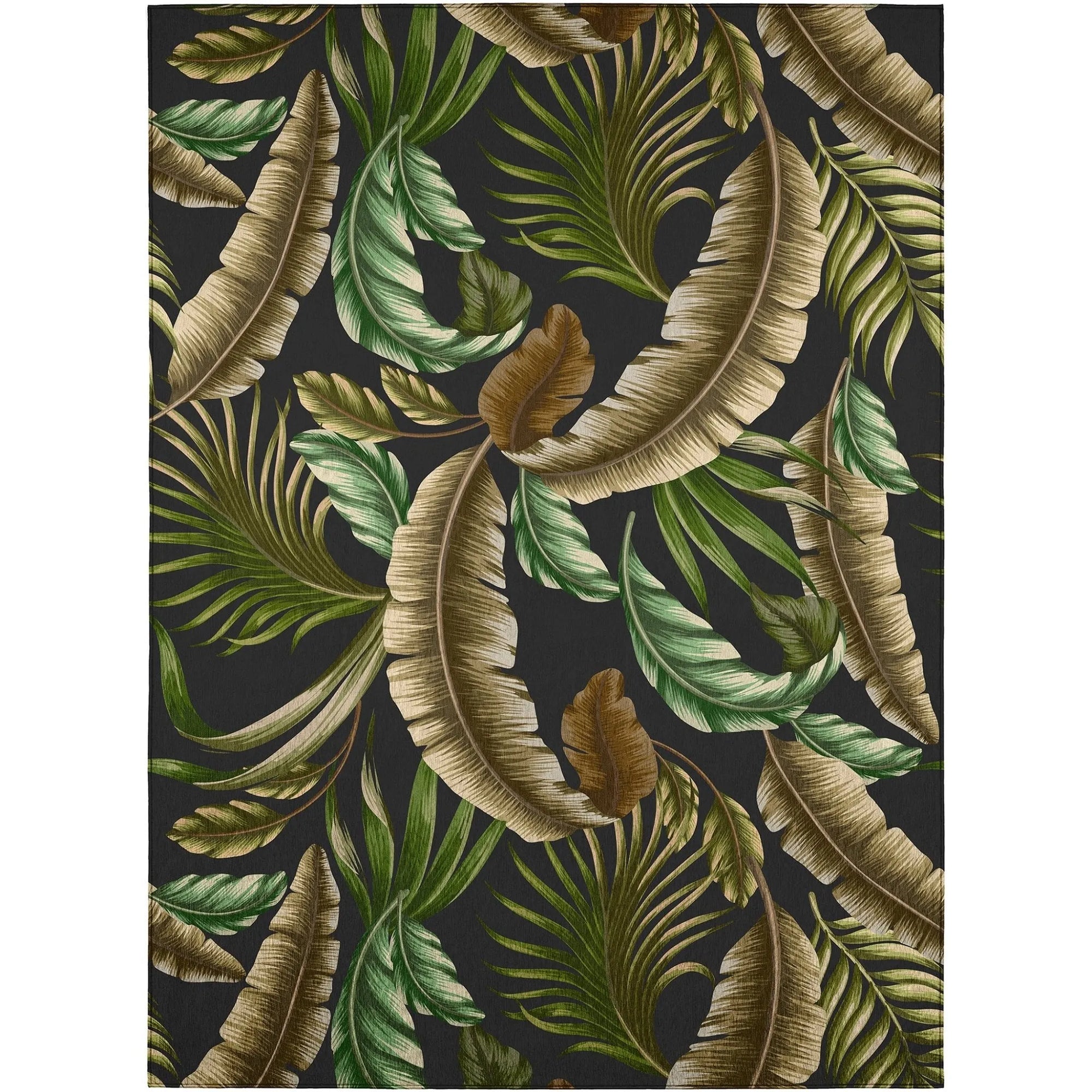 Tropics TC1 Black Rug - Baconco