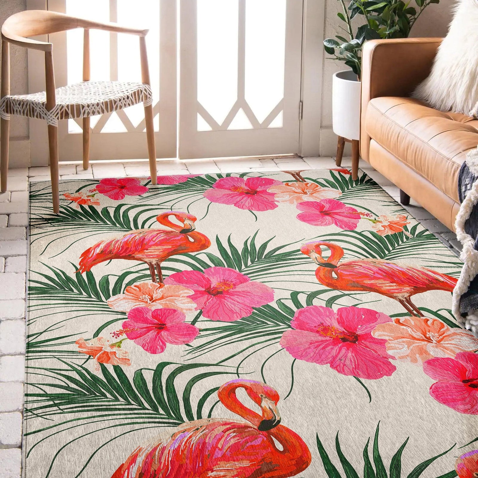 Tropics TC12 Ivory Rug - Baconco