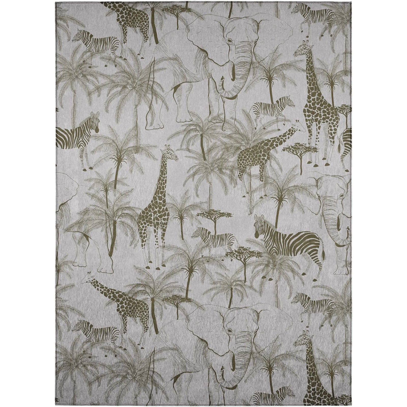 Tropics TC7 Grey Rug - Baconco