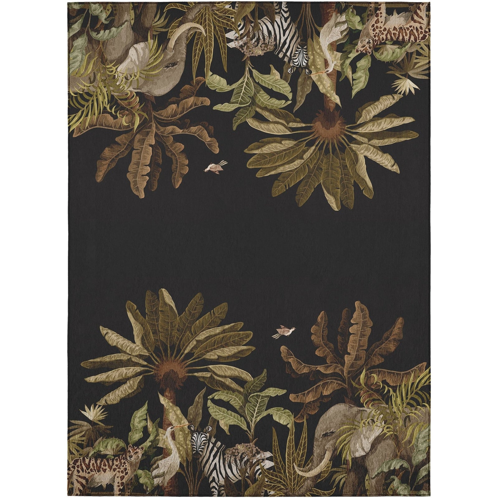 Tropics TC8 Black Rug - Baconco