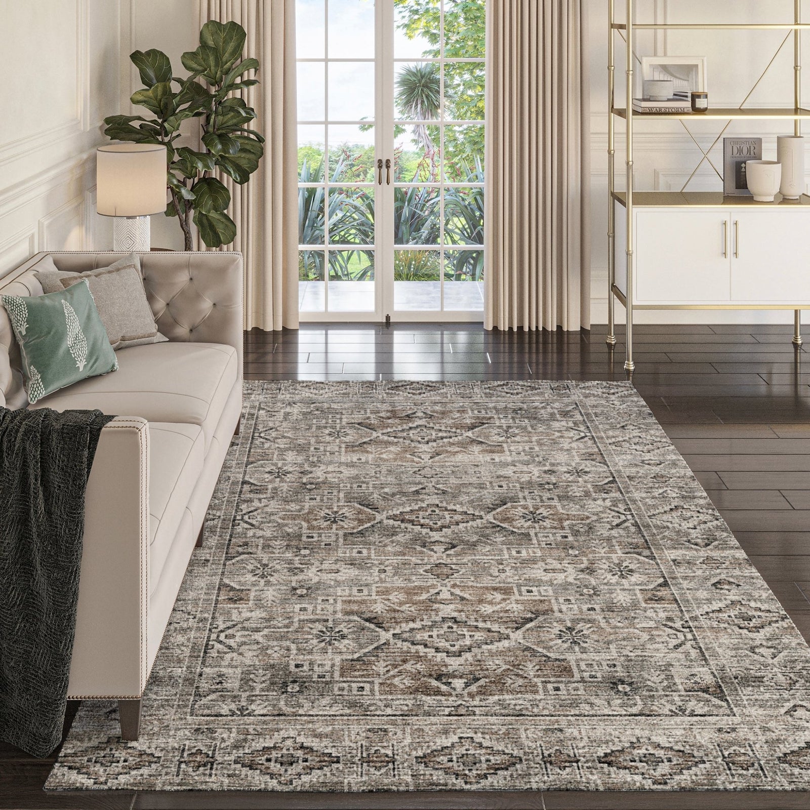 Tuscany TU10 Grey Rug - Baconco