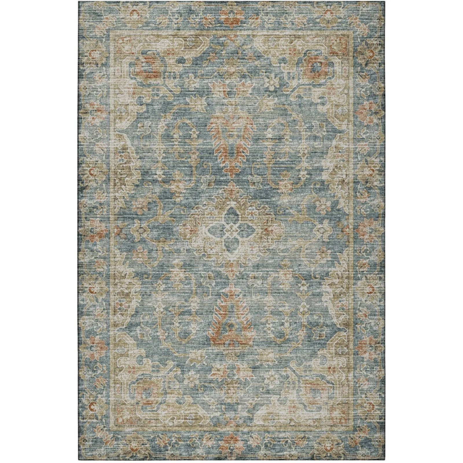 Tuscany TU13 Teal Rug - Baconco