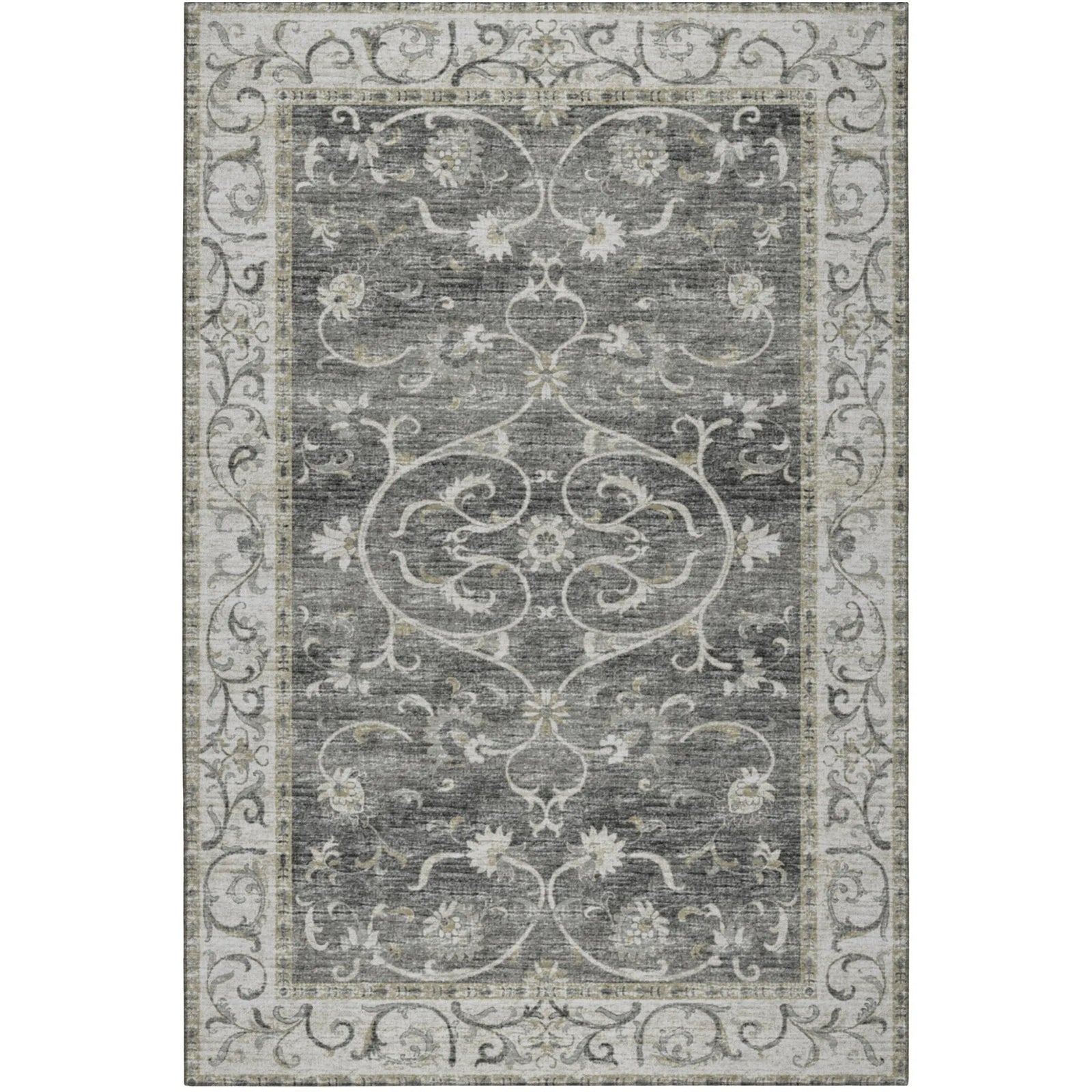 Tuscany TU6 Charcoal Rug - Baconco