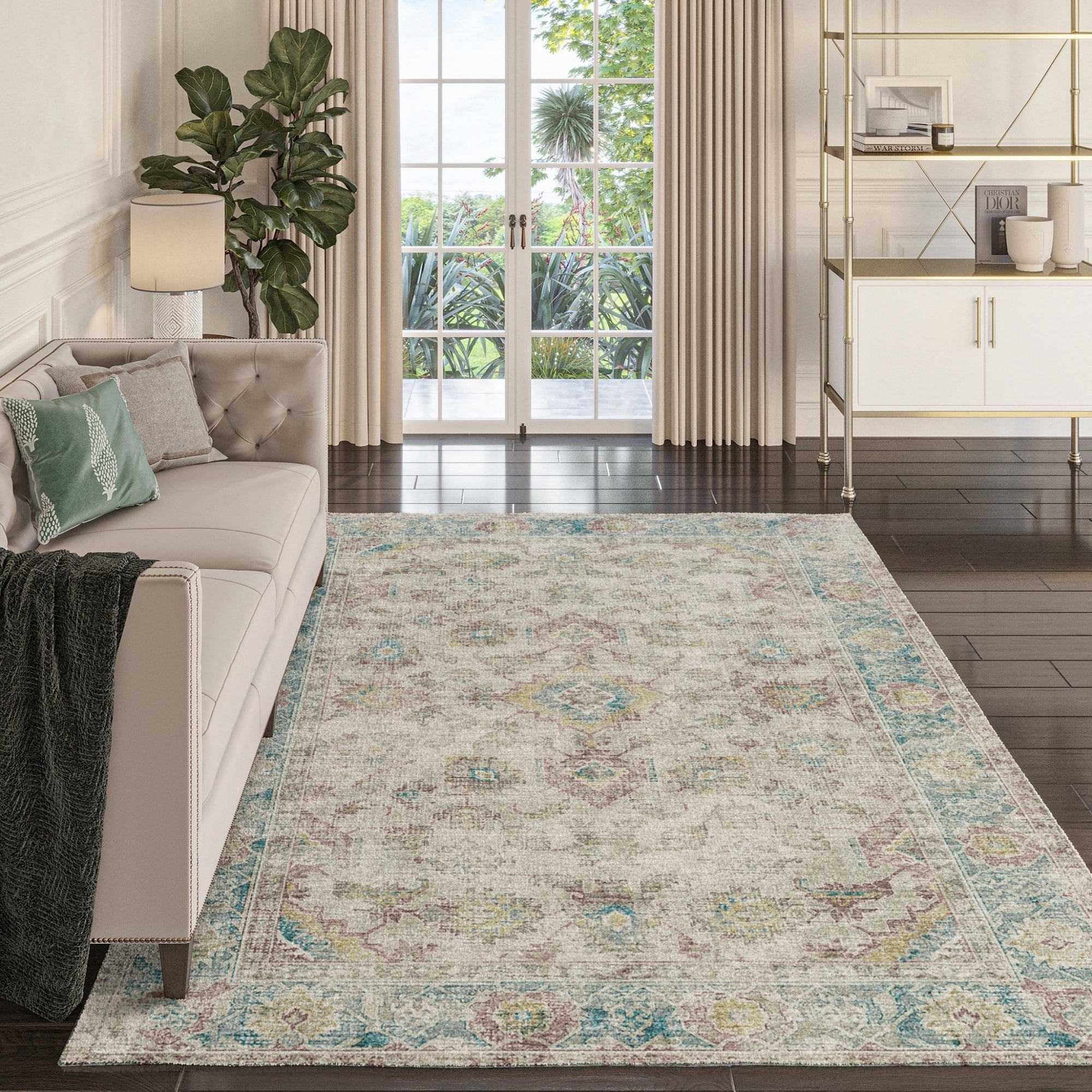 Tuscany TU7 Linen Rug - Baconco