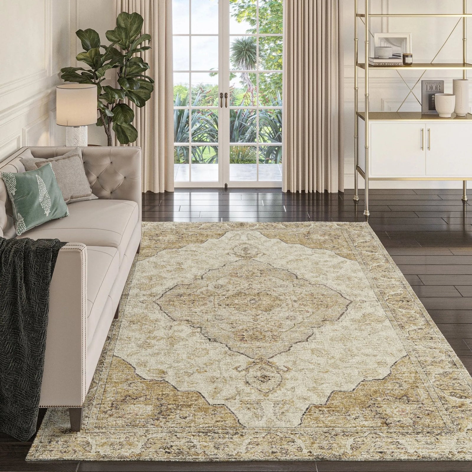 Tuscany TU9 Gold Rug - Baconco