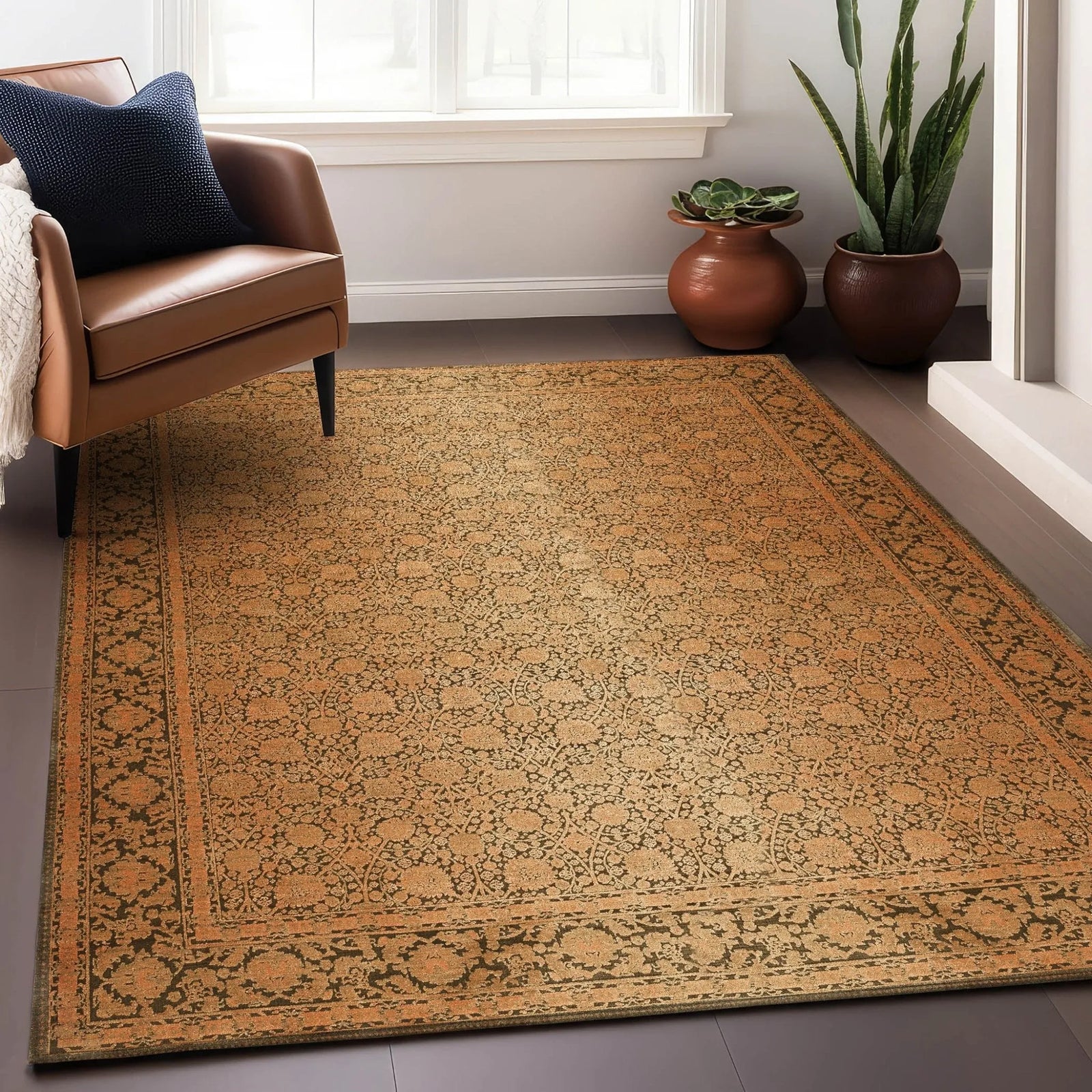 Vizcia VZ1 Copper Rug - Baconco