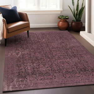 Vizcia VZ2 Plum Rug - Baconco