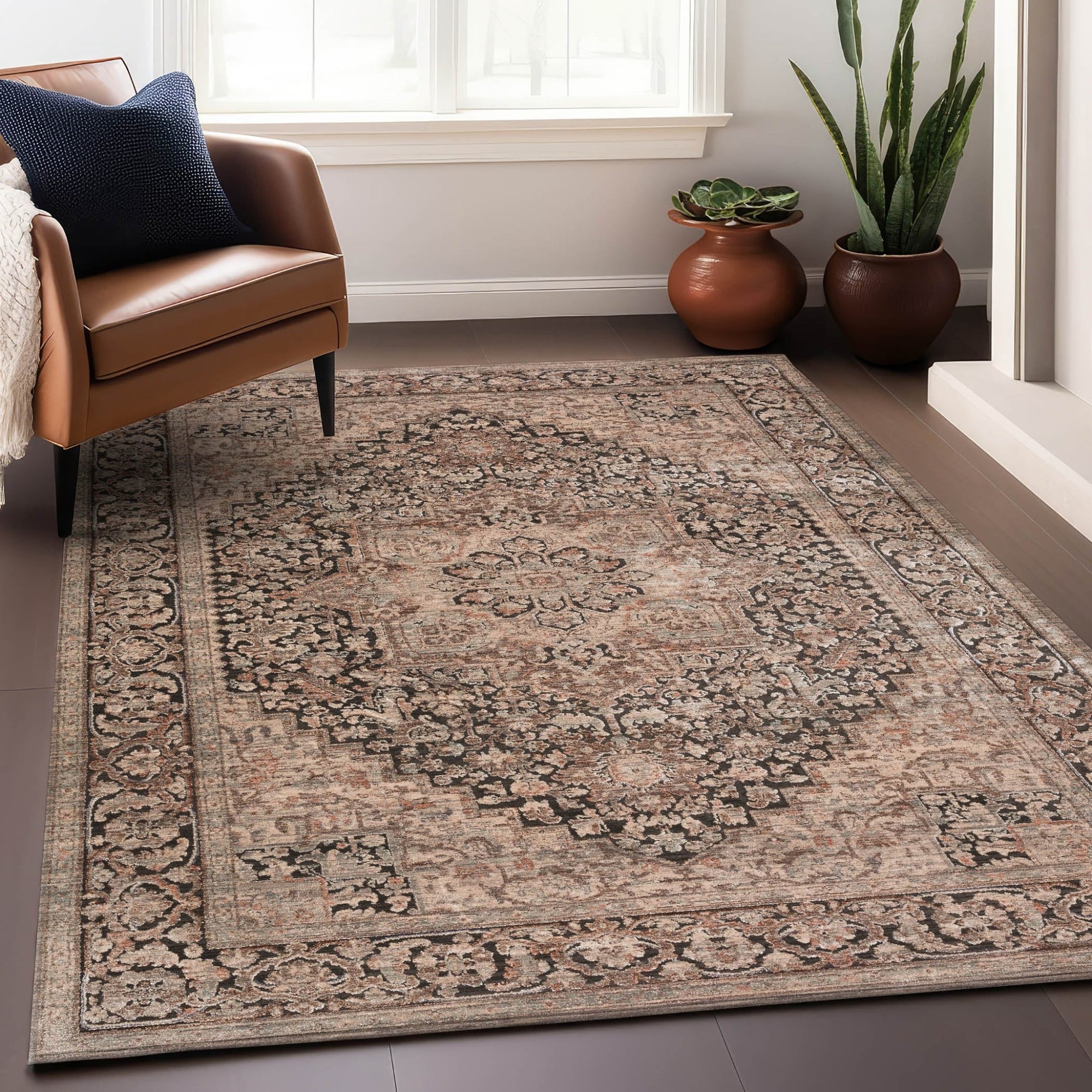 Vizcia VZ3 Beige Rug - Baconco