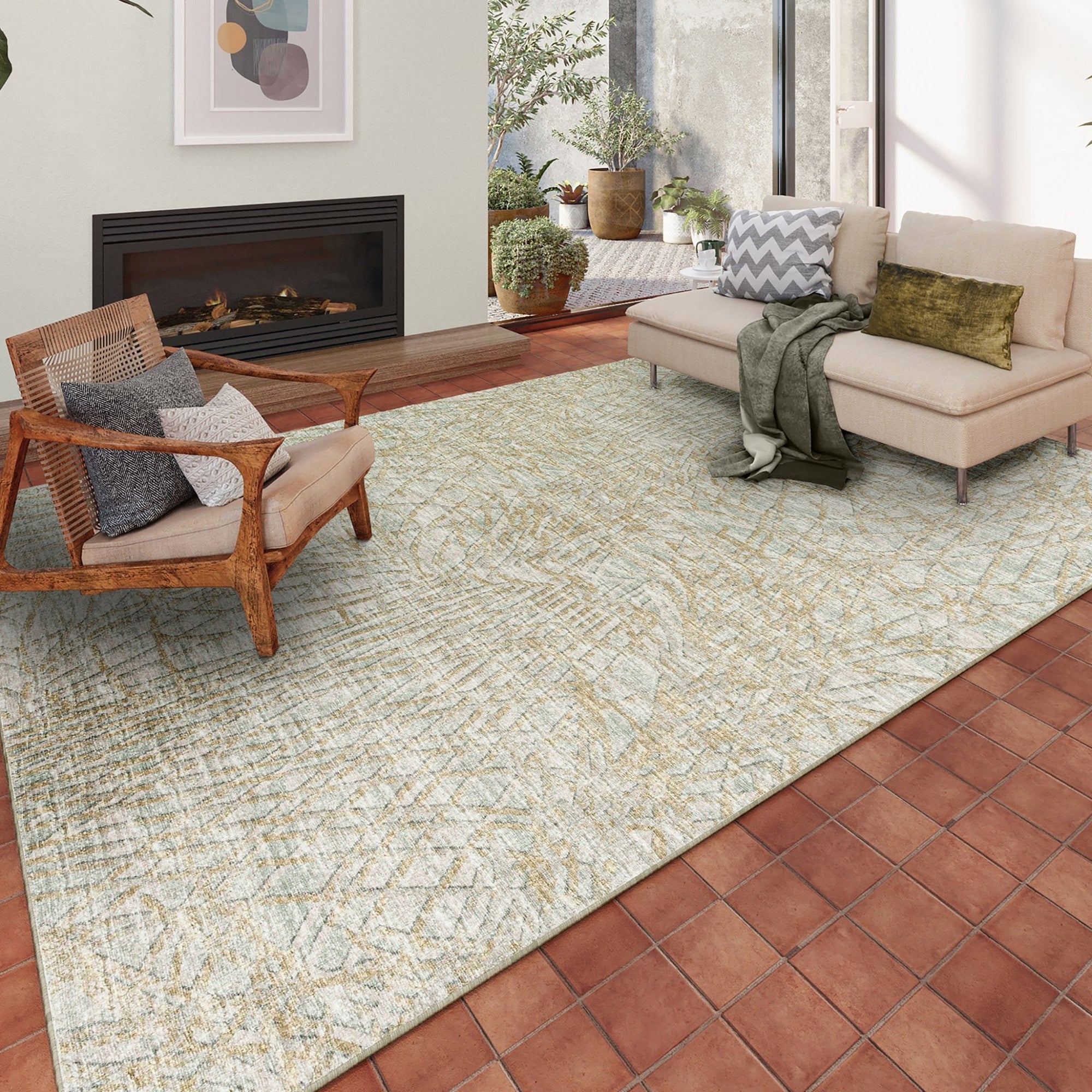 Winslow WL2 Aloe Rug - Baconco