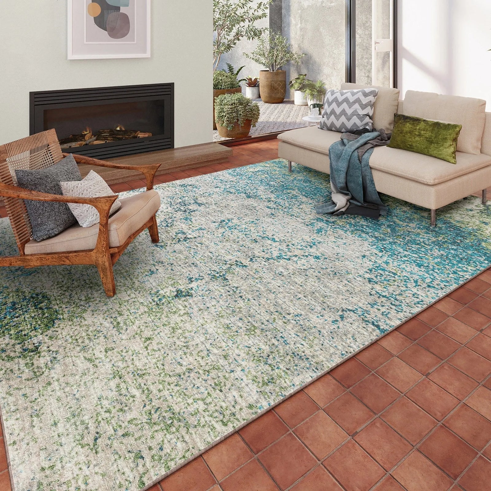 Winslow WL3 Meadow Rug - Baconco