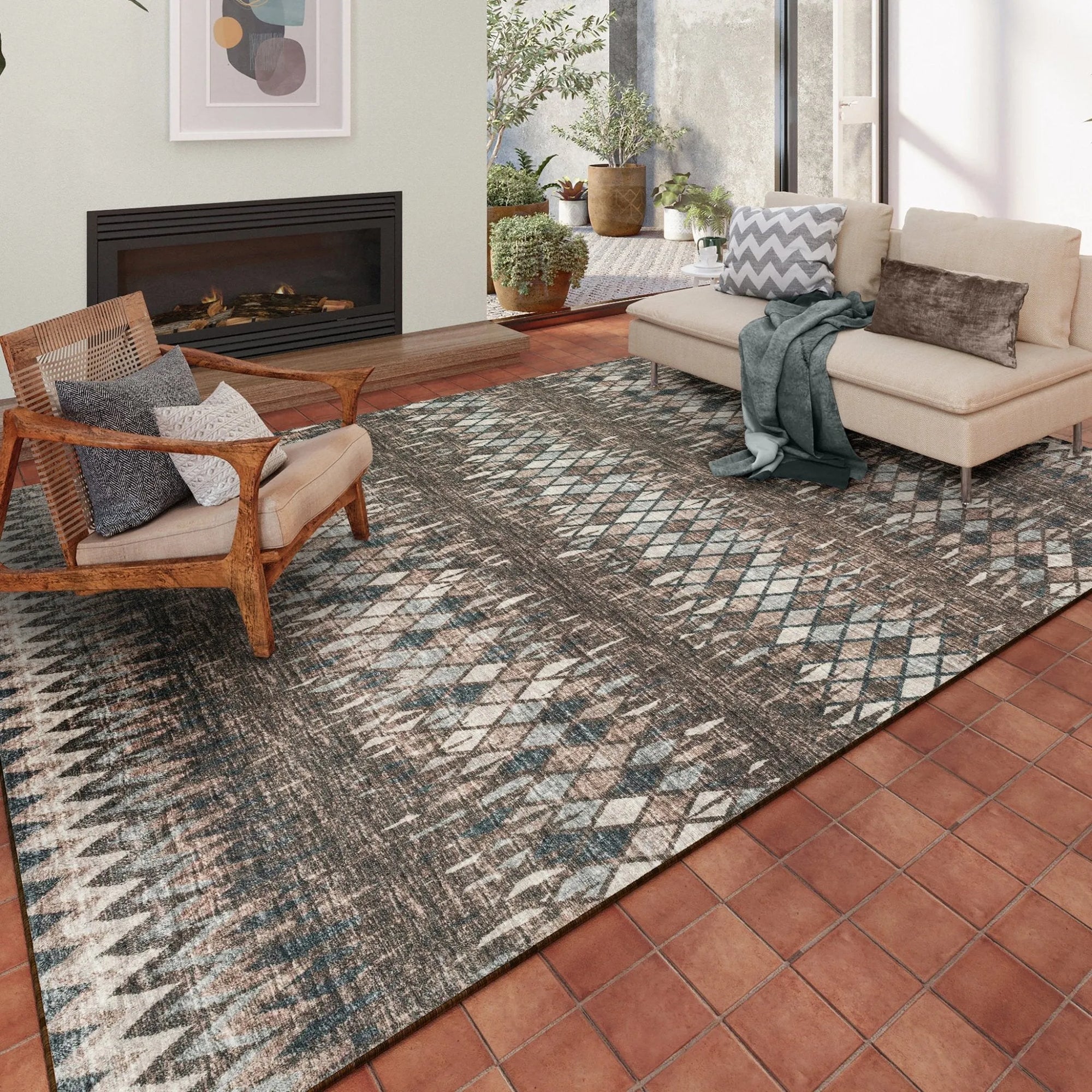 Winslow WL5 Driftwood Rug - Baconco