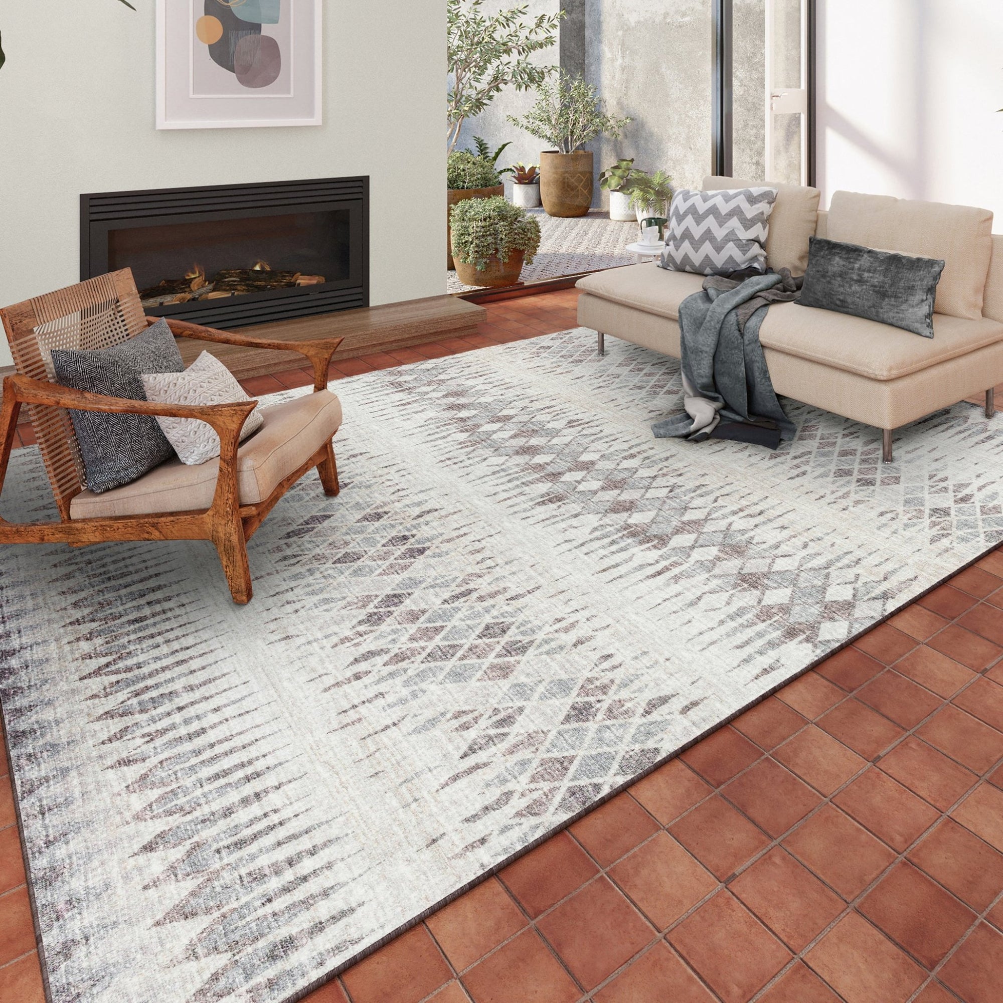 Winslow WL5 Ivory Rug - Baconco