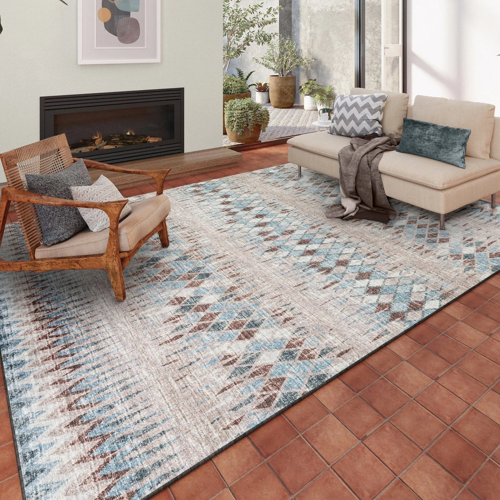 Winslow WL5 Taupe Rug - Baconco