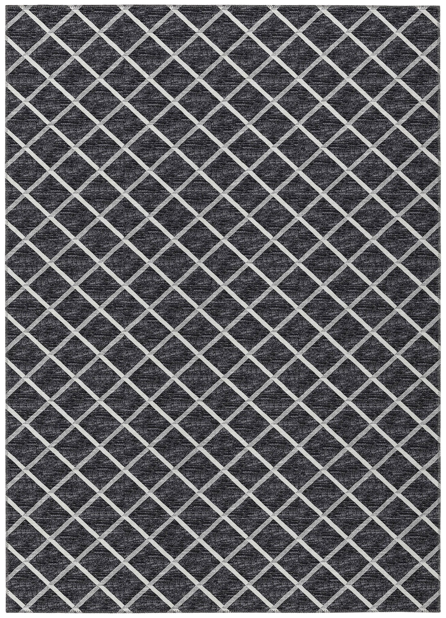 York YO1 Black Rug - Baconco