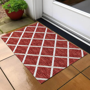 York YO1 Red Rug - Baconco