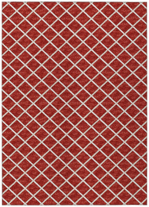 York YO1 Red Rug - Baconco