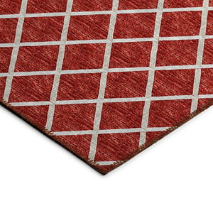 York YO1 Red Rug - Baconco