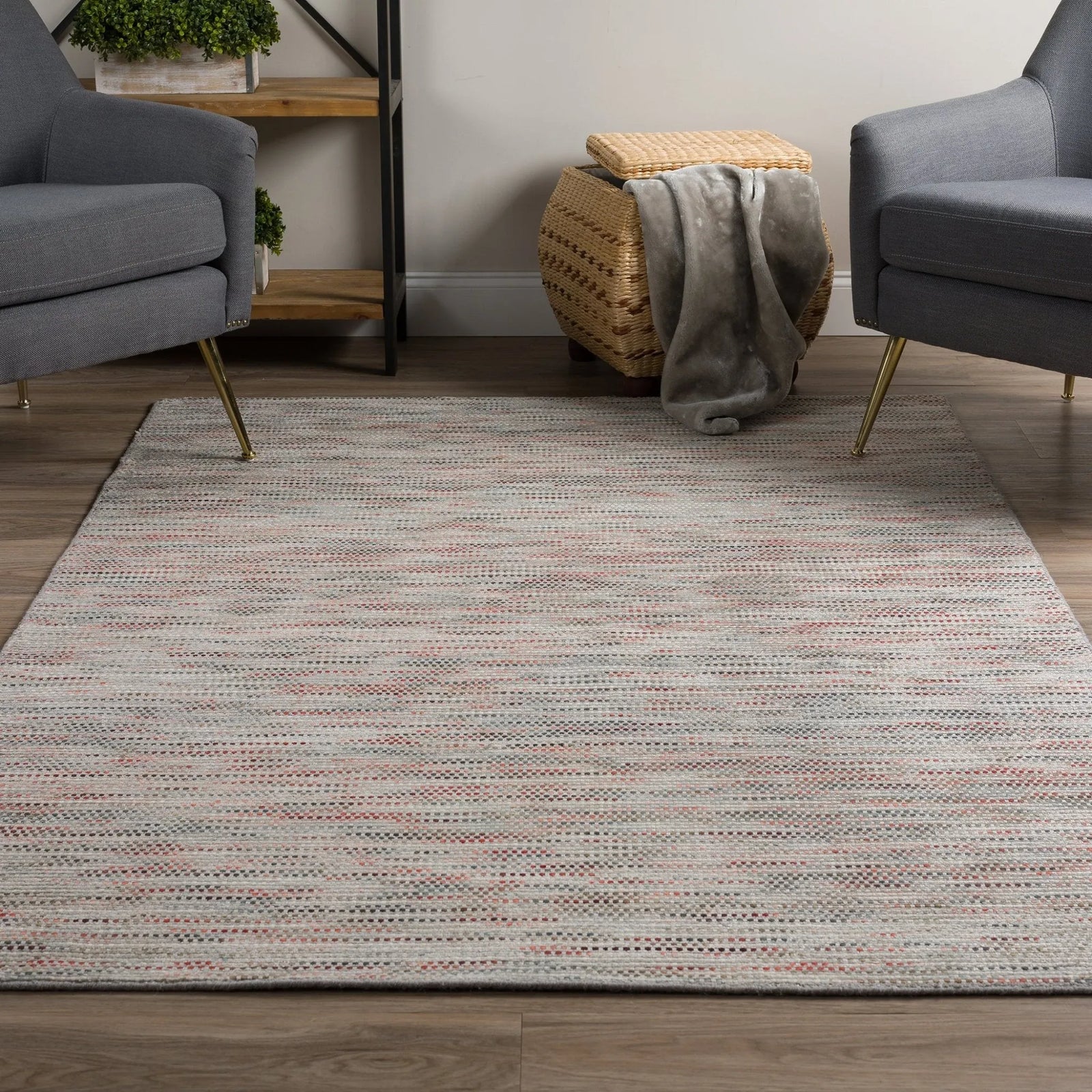 Zion ZN1 Silver Rug - Baconco