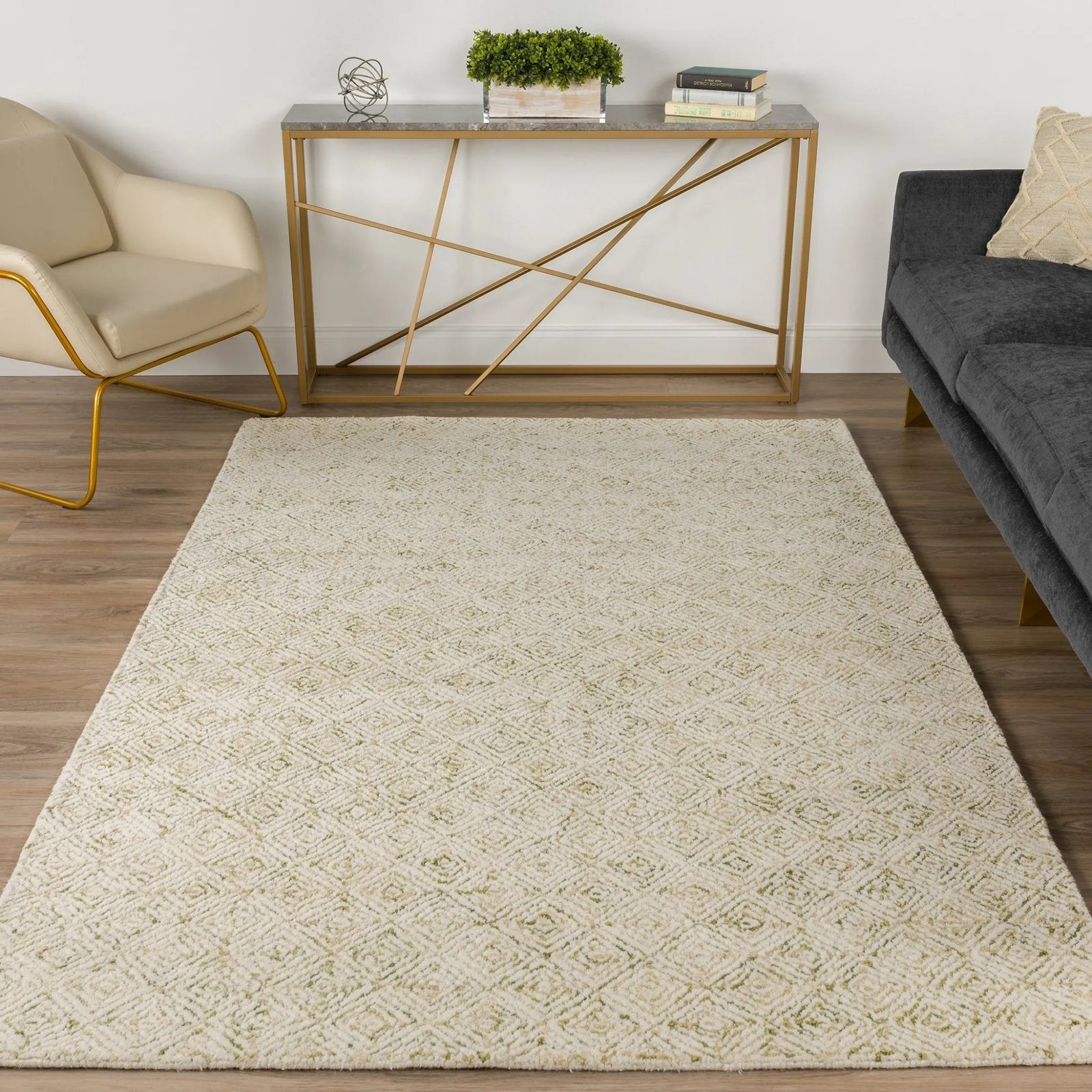 Zoe ZZ1 Lime Rug - Baconco