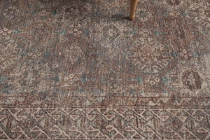 Billie BIL-04 Aqua/Rust Rug