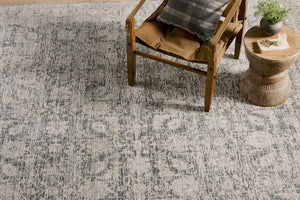 Alie ALE-05 Charcoal/Beige Rug