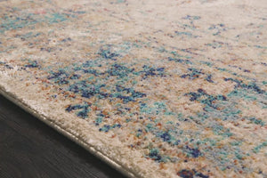 Anastasia AF-07 Sand/Light Blue Rug