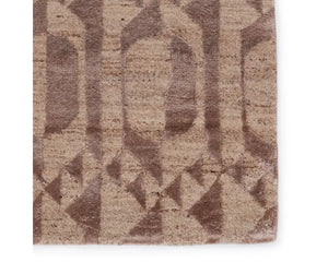 Aakar Natural ANK02 Brown Rug - Baconco