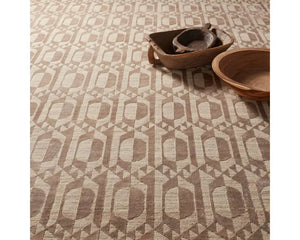 Aakar Natural ANK02 Brown Rug - Baconco