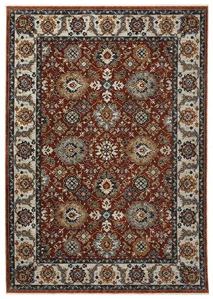 Aberdeen 562R Red Rug - Baconco