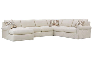 Aberdeen Custom Slipcovered Sectional - Baconco