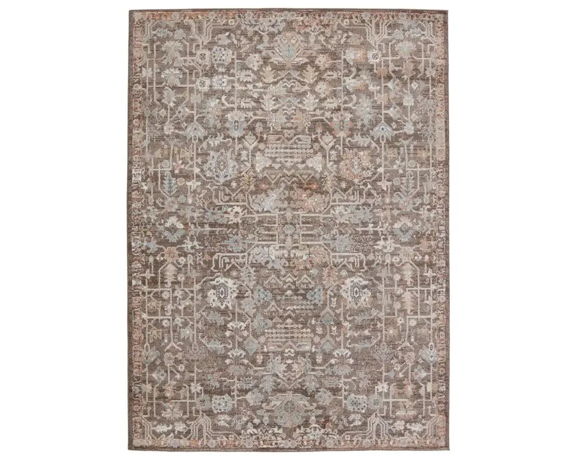 Abrielle ABL03 Brown Rug - Baconco