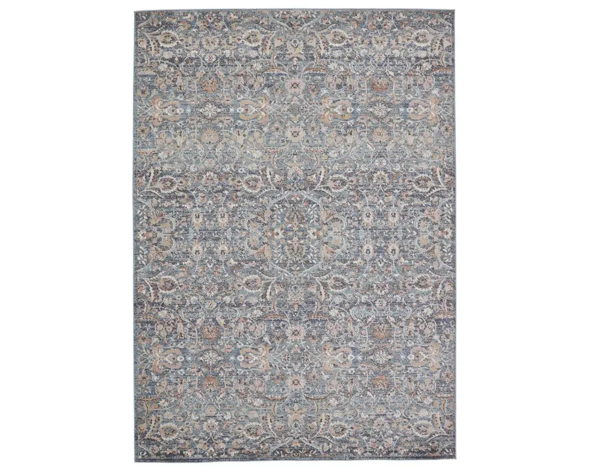 Abrielle ABL10 Blue Rug - Baconco