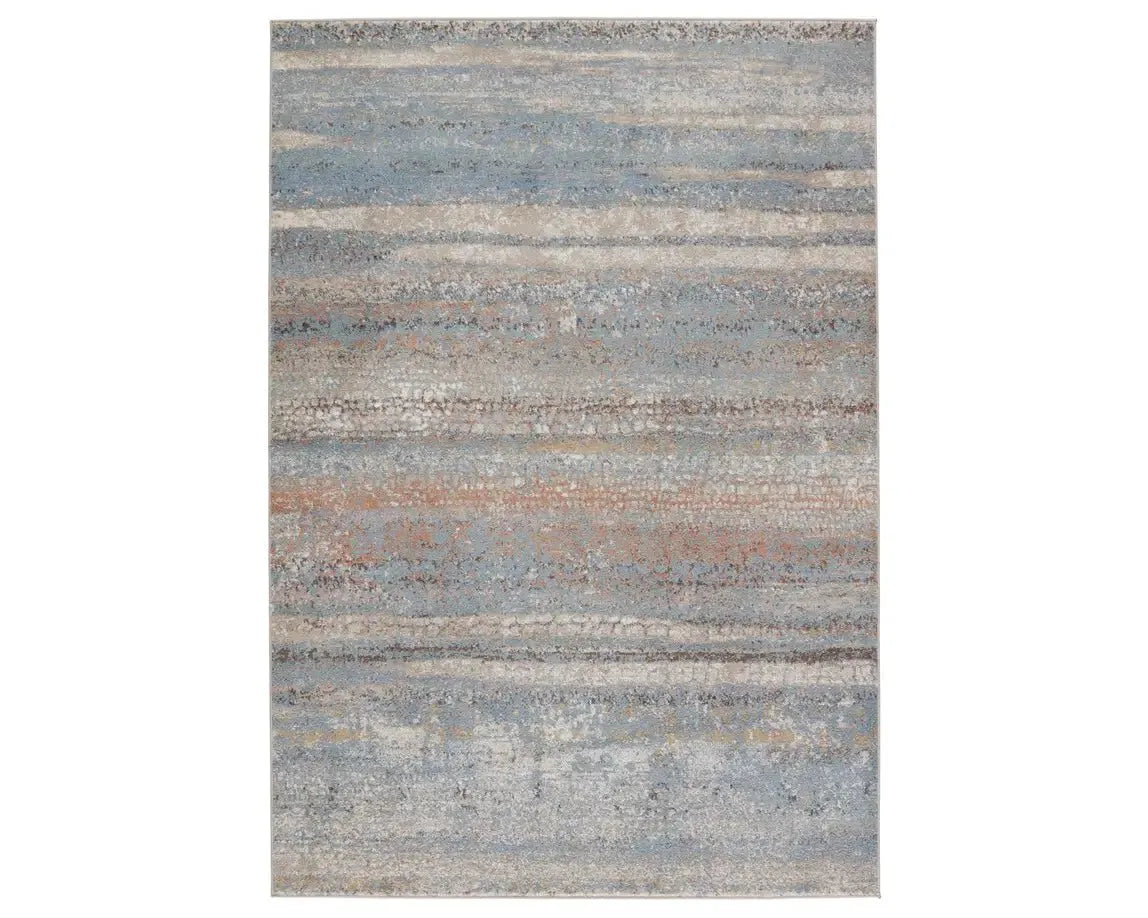 Abrielle ABL17 Blue Rug - Baconco