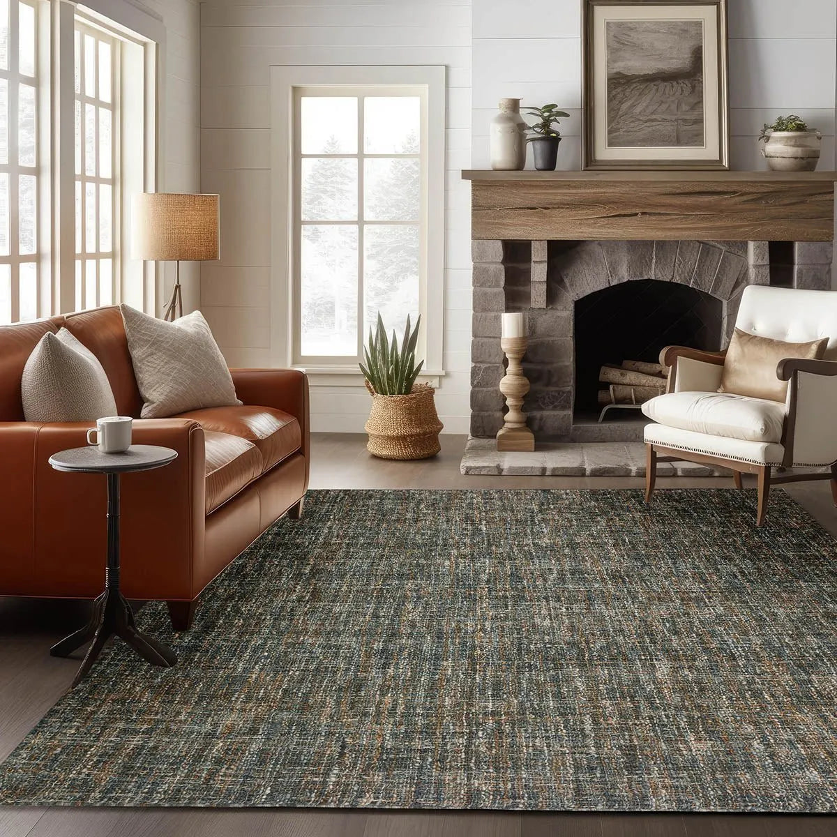 Abruzzo AZ1 Grey Rug - Baconco