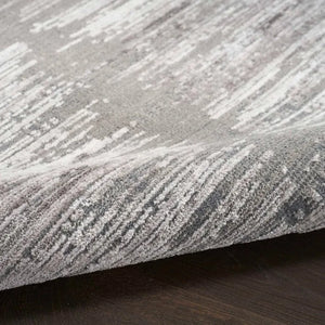 Abstract Hues ABH03 Grey/White Rug - Baconco