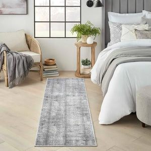 Abstract Hues ABH03 Grey/White Rug - Baconco