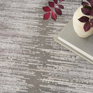 Abstract Hues ABH03 Grey/White Rug - Baconco