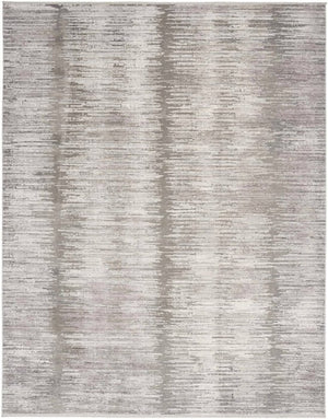 Abstract Hues ABH03 Grey/White Rug - Baconco