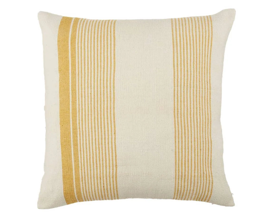 Acapulco ACA01 Gold/Ivory Pillow - Baconco